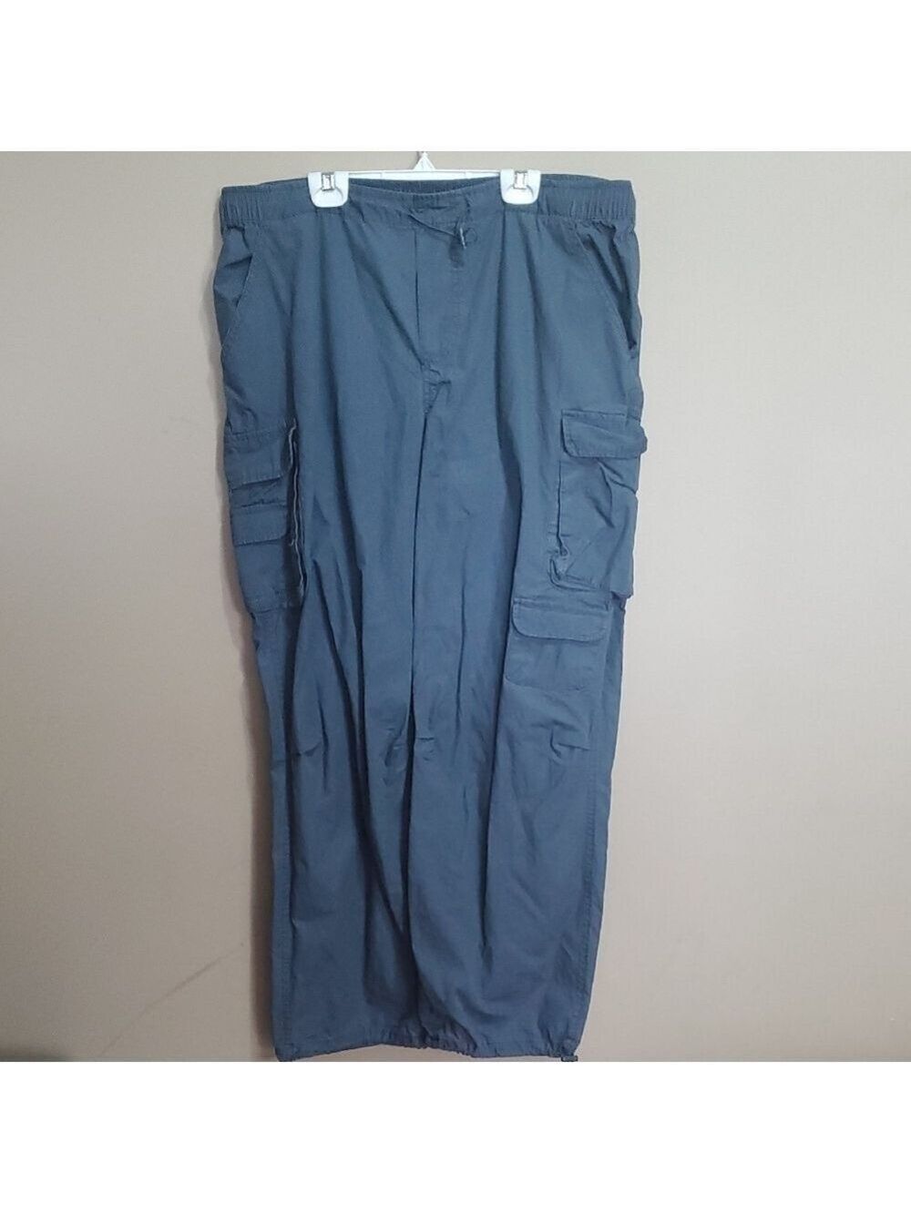 My Style Women's Gray Cargo Pants Size 14